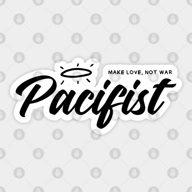 PACIFIST Sticker by Fabrik